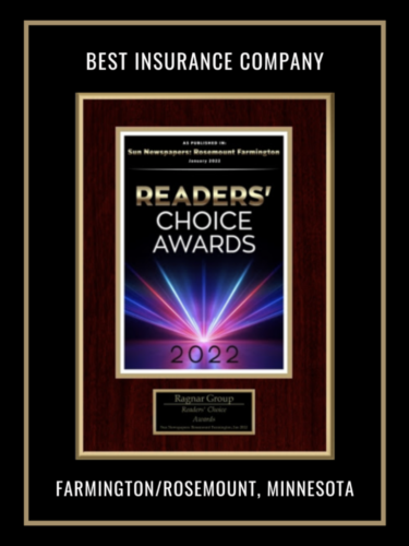 Readers Choice Award - Best Insurance Company - FarmingtonRosemount, MN